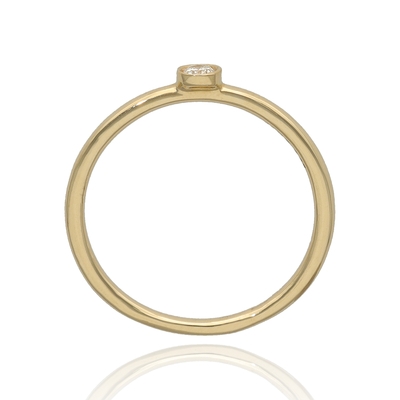 Arany gyűrű 54-es méret (B51635)